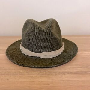 Wyeth Unisex Woven Fedora Hat